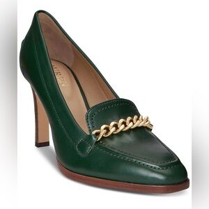 Lauren Ralph Lauren Colleen Chain-Trimmed Pump